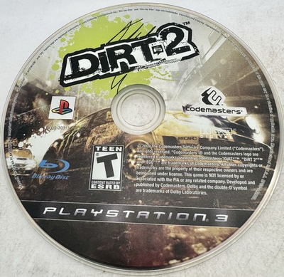 #ad #ad Dirt 2 II Playstation 3 PS3 Disc Only Tested Free Ship *NO TRACKING* $8.99