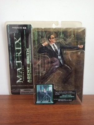 MATRIX Series 2 Agent Smith Mcfarlane Toys Actionfigur Neu Sealed