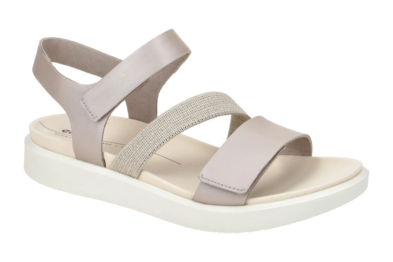 Scarpe Ecco FLOWT grigie sandali da donna cinturino sandali 27371351487 nuove