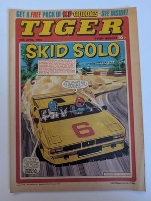Tiger Comic 10th April 1982, IPC Magazines Ltd.