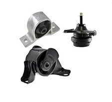 Engine Mount 3pc Kit for Honda Civic 1.7L DX EX LX w Automatc Transmission 01-05