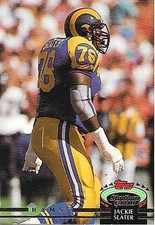 1992 Topps Stadium Club - Jackie Slater #543