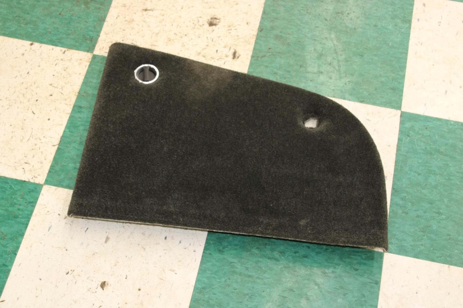 14-18 Flying Spur Black Trunk Hatch Driver Side Left LH Quarter Trim Panel OEM