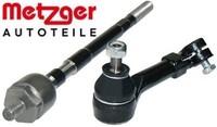 Metzger 56016701 Spurstange Komplett Lenkstange Vorderachse Vorne FüR Renault