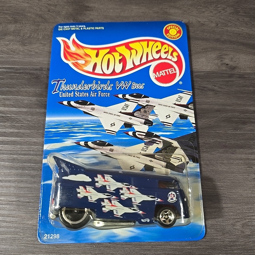 1998 Hot Wheels Thunderbirds United States Air Force VW Bus