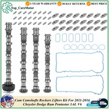 Cam Camshafts Rockers Lifters Kit 2011-16 For Chrysler Dodge Ram Pentastar 3.6l