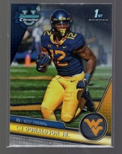 2023 Bowman Chrome University #156 CJ Donaldson Jr.