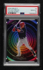2024 Panini Select Color Wheel Dylan Crews #9 PSA 10 GEM MT b4d