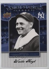 2008 Upper Deck Yankee Stadium Legacy Stadium Box Set Waite Hoyt #5 HOF 4g8