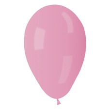 10 BALLONS LATEX MÉTALLISÉS ROSE BONBON BIO 30CM
