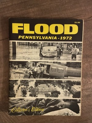 Flood Pennsylvania 1972 Agnes collectors ed Free Shipping Illustrated New 