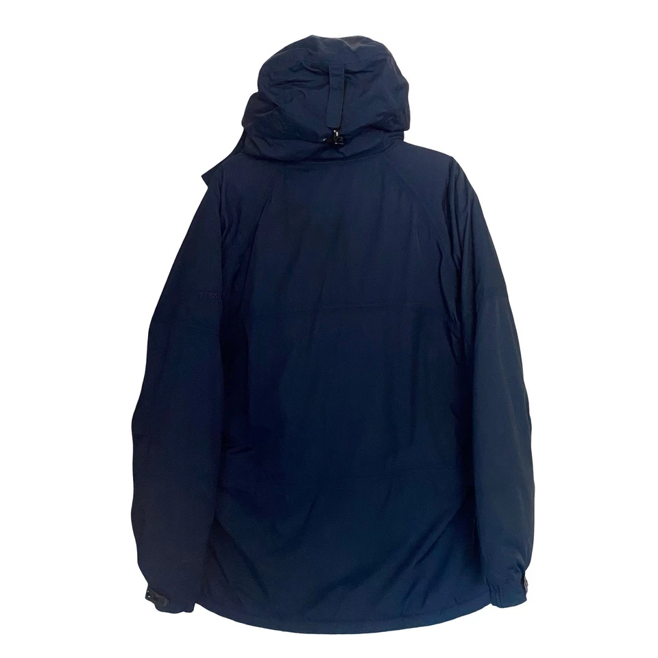 Columbia Titanium Men's Navy Blue Hooded Winter Jacket Size L - Image 2 of 4