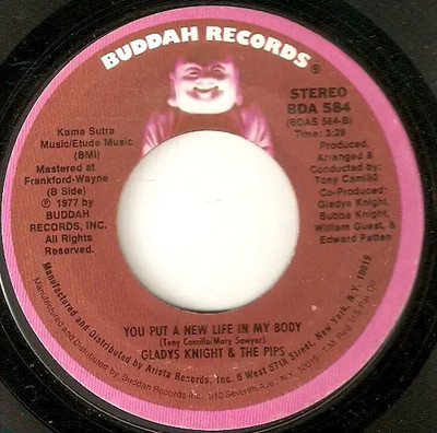 Gladys Knight And The Pips Sorry Doesnt Always Make It Right / You Put A New