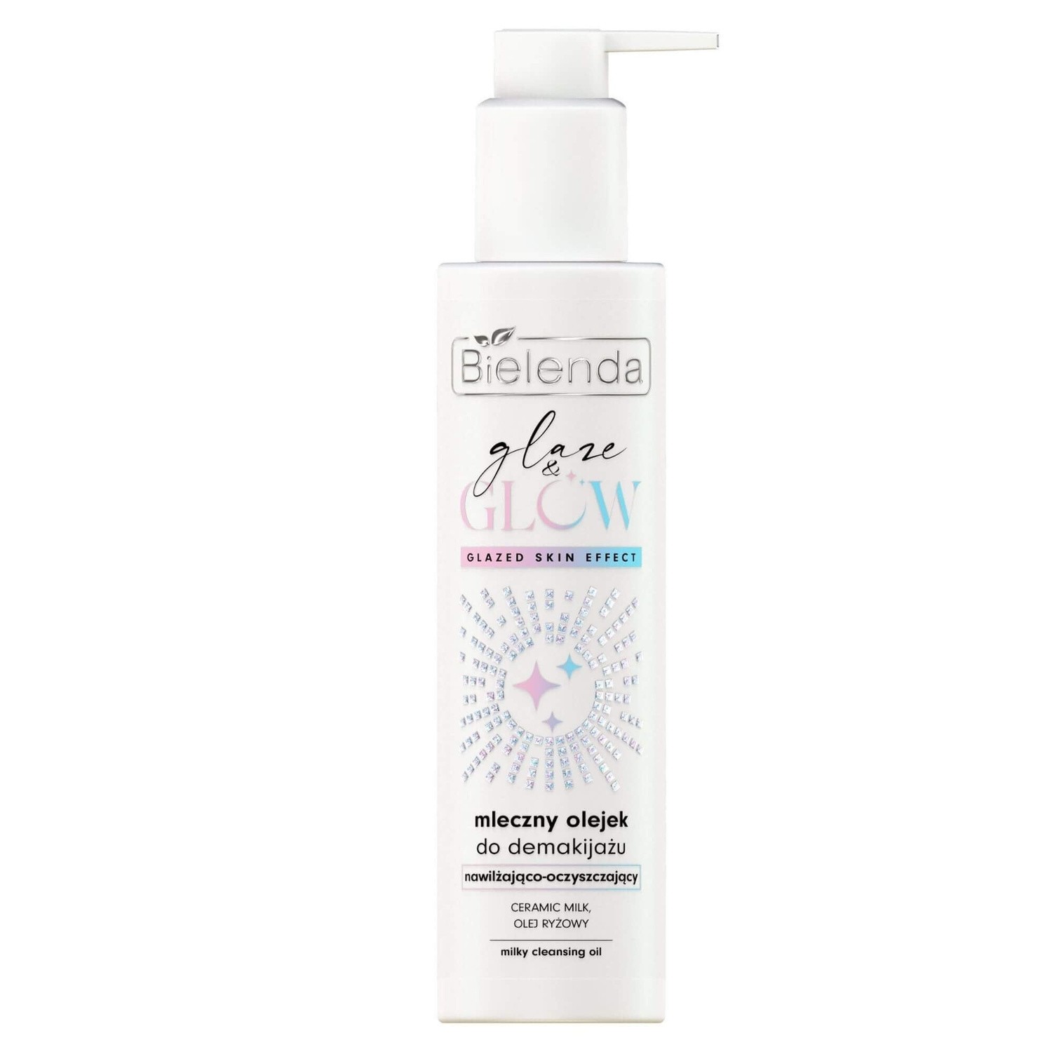 Bielenda Glaze & Glow Milky Cleansing Oil Glazed Skin Effect 100ml - Image 2