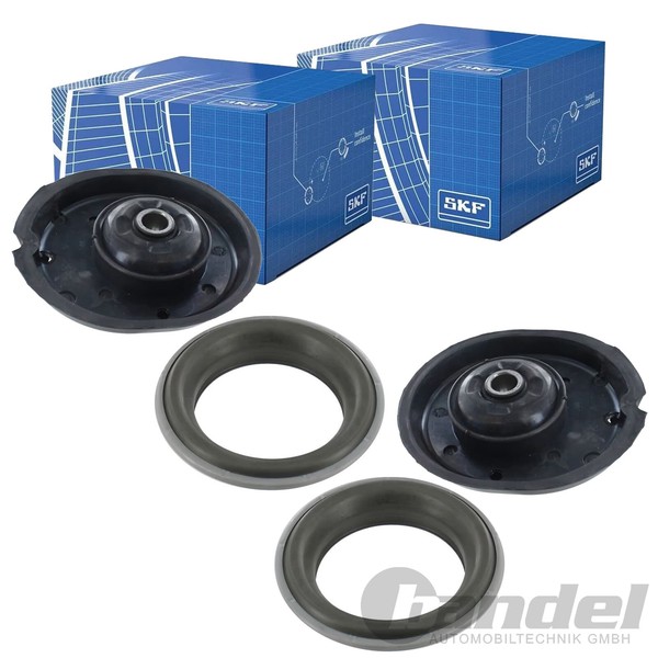 2X SKF FederbeinstÜTzlager Domlager Vorne Passend FüR CitroËN C3 C4 DS DS Peugeo-image