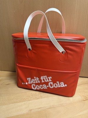 Coca Cola Kühltasche vintage 70er  Zeit für Coca-Cola'' selten Originalzustand 