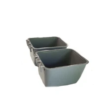 Two (2) Hanging Feed and Water Cage Cups Holds 16 oz/ 2 Cups