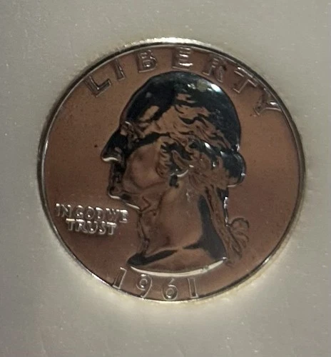 1961 Silver Proof Washington Quarter PR70 - W131