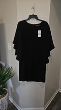 NWT LAUREN RALPH LAUREN WOMEN SIZE 10 RUFFLE SLEEVE COCKTAIL DRESS