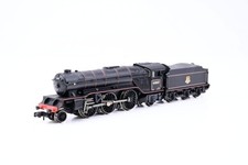 Graham Farish N Gauge 372-601 BR V2 Class 2-6-2 BR Lined Black Early Emblem No.6