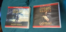 An Easy Death & A Longer Fall by Charlaine Harris Audio Books  Lizbeth Rose Ser.