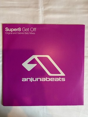 Super8   Get Off 12  Vinyl Anjunabeats Trance Music