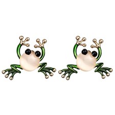  2 Pcs Spilla Con Perle Abiti Gioielli Mammario Molletta Da Bucato