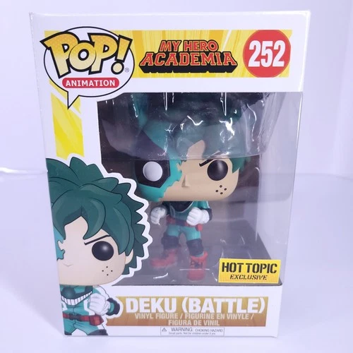 Funko Pop! My Hero Academia Deku (Battle) #252 Hot Topic Exclusive MHA NIB