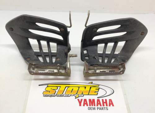 OEM Yamaha Raptor 125 250 2008-2013 Heel Foot Guards Left Right Foot Pegs