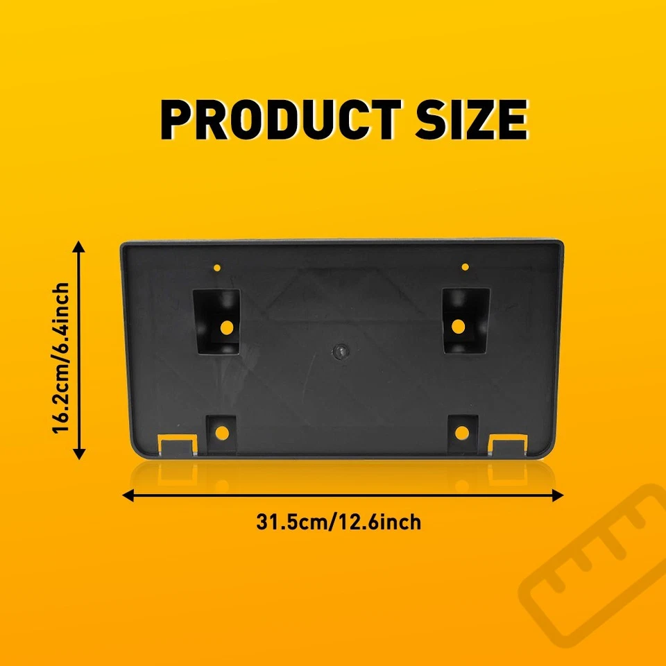 Soporte de matrícula delantero para Dodge Ram 1500 1994-2001 delantero CH1068108 Foto 3 de 4