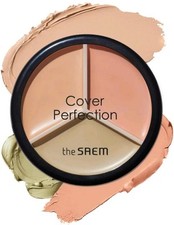 THE SAEM Cover Perfection Triple Pot Concealer - 01 Correct Beige