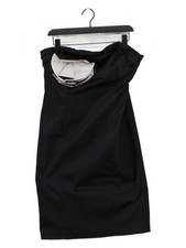 Coast Bodycon Midi Dress UK16 in Black