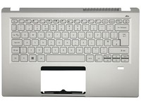 Acer Swift SF314-511 Cover Handauflage Tastatur Silber Beleuchtet 6B.ABLN2.013