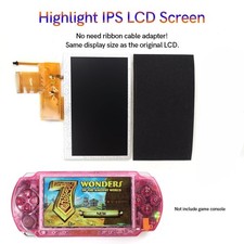 Highlight Backlight IPS LCD Screen Kit With No need ribbon cable For PSP 1000