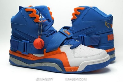 EWING CONCEPT X ANTHONY MASON TRIBUTE NEW SIZE 13 WHITE BLUE ORANGE KNICKS