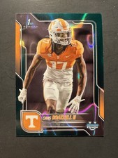 2025 Topps 1st Bowman #69 Chris Brazzell II Tennessee Teal Lava Refractor