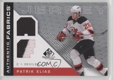 2007-08 SP Game Used Edition Authentic Fabrics Patrik Elias #AF-PE 0o5t