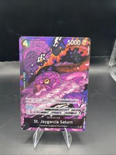 St. Jaygarcia Saturn Alternate Art OP13-083 Carrying On His Will Foil One Piece