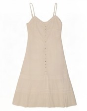 Urban Outfitters Womens Sundress UK 4 XS White Cotton FD25