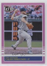 2019 Panini Donruss Retro 1985 Holo Pink Caleb Ferguson #245 08jk