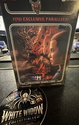   Stranger Things 4 Topps ZeroCool Trading Cards Blaster Box Factory Sealed  