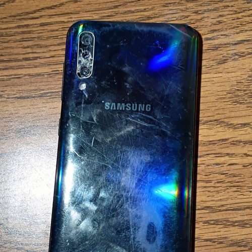 Samsung Galaxy A50 SM-A505 64GB Black Unlocked 6.4in Android For Parts