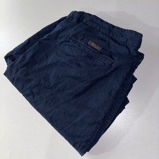 Polo Ralph Lauren Reversible Madras Plaid Shorts Navy Chino Mens 40