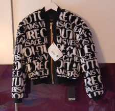 Versace Jeans Couture Bomberjacke Kunstfell S...