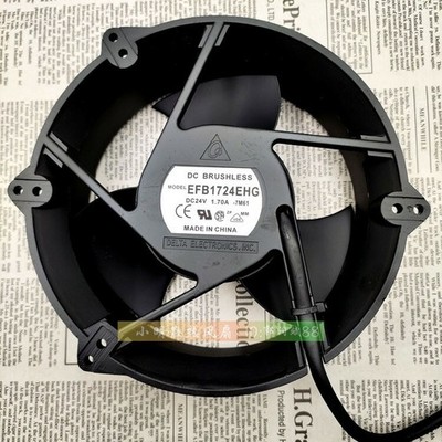  EFB1724EHG 17251 24v 1.70A 17CM full round aluminum frame cooling fan #as