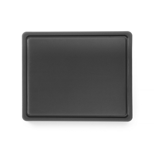 Hendi Schneidbrett GN1/2 In Schwarz Nach Haccp-image