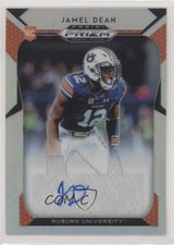 2019 Panini Prizm Draft Draft Picks Silver Prizm Auto Jamel Dean #234 Auto se1