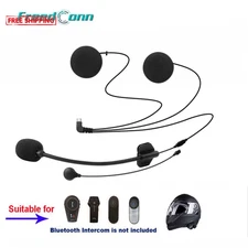 Freedconn Motorcycle Interphone Accessories Hard Earphone Suit for T-COM SC T-CO
