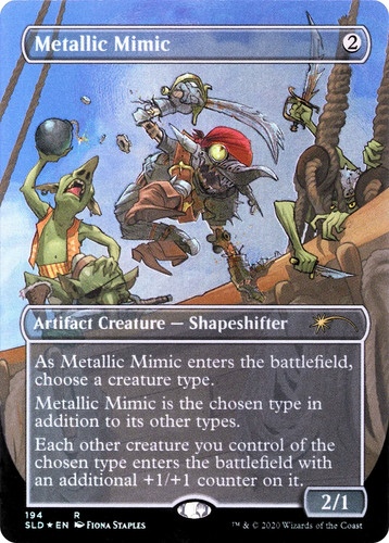 Metallic Mimic (Secret Lair Drop #194) Rare Artifact MTG