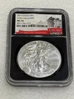 2017 Silver Eagle NGC MS70 Early Releases Black Core w/ 225th Mint Anniv Label